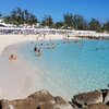 Багамы, Нассау, Пляж Бэлморел-айленд, пляж, прозрачная вода