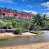 Brazil, Arraial D'Ajuda beach, creek