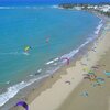 Доминикана, Пляж Кабарет, кайт-серфинг, вид сверху
