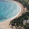 Dominicana, Las Terrenas beach, east, aerial view