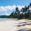 Dominicana, Las Terrenas beach, wet sand