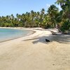 Dominicana, Playa El Anclon beach, palms