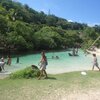 Dominicana, Playa el Limon beach, creek