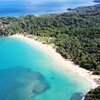 Dominicana, Playa El Moron beach, aerial view