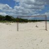 Dominicana, Playa Pedernales beach, football goal