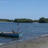 Dominicana, Tortuguero beach, shallow water
