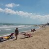 Italy, Marche, Marotta beach, sand