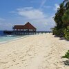 Maldives, Gaafu, Funamadua island, beach