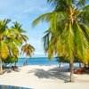 Maldives, Haa Dhaalu, Dhonakulhi island, pool beach