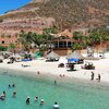 Mexico, La Paz, Playa El Coromuel beach