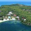 Philippines, Malapascua, Thresher beach, aerial view