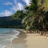 Seychelles, Mahe, Anse Boileau beach, view to north