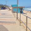 South Africa, Durban, Ansteys beach, promenade