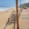 South Africa, Durban, Ansteys beach, stairway