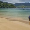 Tobago, Charlotteville beach, water edge