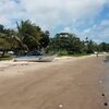 Trinidad, Cedros Bay beach, wet sand