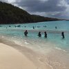 Antigua, Hermitage Bay beach, water edge