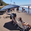 Argentina, Costa del Este beach, locals