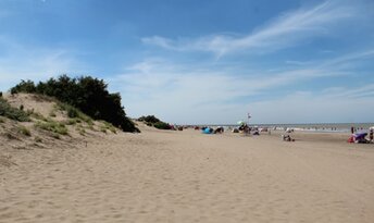 Argentina, Las Toninas beach, dunes