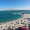 Bahrain, Marassi beach, aerial view
