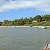 Бразилия, Пляж Прайа-ду-Каура, вид с лодки