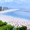 Brazil, Sao Luis beach, aerial view