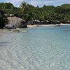 BVI, Virgin Gorda, Little Dix Bay beach, clear water