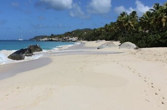 BVI, Virgin Gorda, Valley Trunk Bay beach