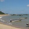 China, Saniangwan beach, boats