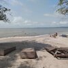 Congo (Rep.), Pointe Indienne beach, sunbeds