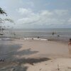 Congo (Rep.), Pointe Indienne beach, wet sand