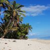 Cook Islands, Rarotonga, Tikioki beach, Anchors Sand