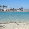 Cyprus, Ayia Napa, Nisaki beach, view from islet