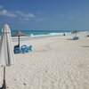 Egypt, Alexandria - Diana beach, parasols