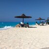 Египет, Пляж Александрия Диана-бич, навесы