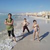 Egypt, Elbeytash beach, water edge