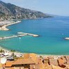 France, Sablettes beach, view from above