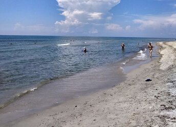 Greece, Mesi beach, water edge