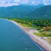 Honduras, Sol Dorado beach, aerial view