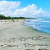 Honduras, Sol Dorado beach, view to west