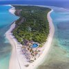 Maldives, Haa Dhaalu, Hondaafushi beach, aerial view
