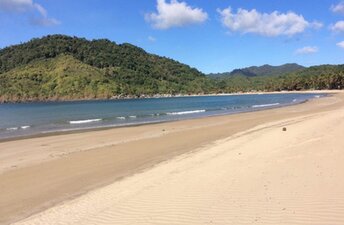 Philippines, Palawan, Bucana beach, low tide