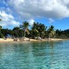 Puerto Rico, Vieques, Punta Arenas beach, view from water