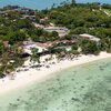 Thailand, Phangan, Rin Nai beach, aerial view