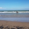 Trinidad, Los Iros beach, wet sand