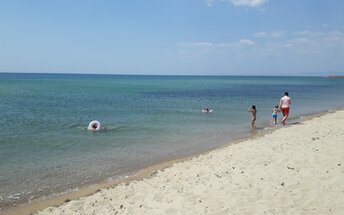 Turkey, Enez beach, white sand