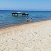 Turkey, Vakıf beach, pier