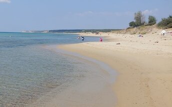 Turkey, Vakıf beach, water edge