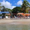 Venezuela, Margarita, Playa Zaragoza beach, view from water