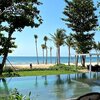 Vietnam, Park Hyatt Phu Quoc Villas beach, view from pool